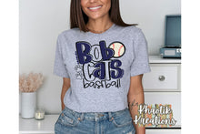 Load image into Gallery viewer, Bobcats Baseball Svg Design
