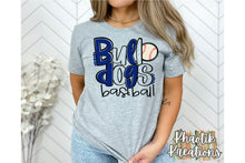 Load image into Gallery viewer, Bulldogs Baseball Svg Design
