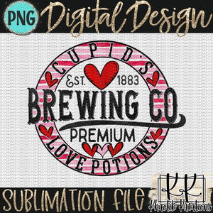 Cupid's Brewing Co Png Design