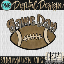 Load image into Gallery viewer, Game Day Football Png Design
