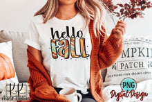 Load image into Gallery viewer, Hello Fall Png Design
