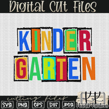 Load image into Gallery viewer, Kindergarten Svg Design
