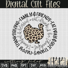 Load image into Gallery viewer, Leopard Turkey Svg Design