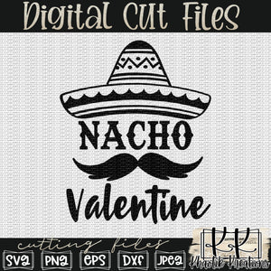 Nacho Valentine Svg Design