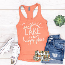 Load image into Gallery viewer, The Lake Is My Happy Place Svg Design
