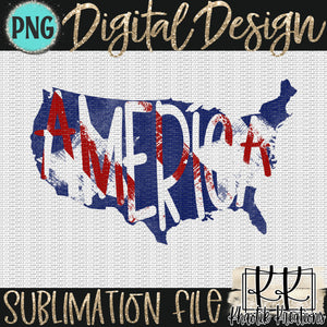 America Png Design