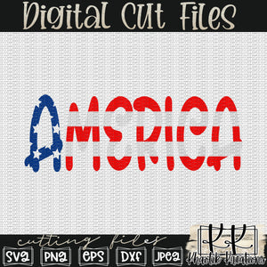 America Svg Design