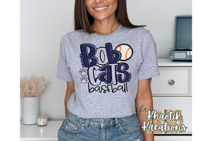 Bobcats Baseball Svg Design