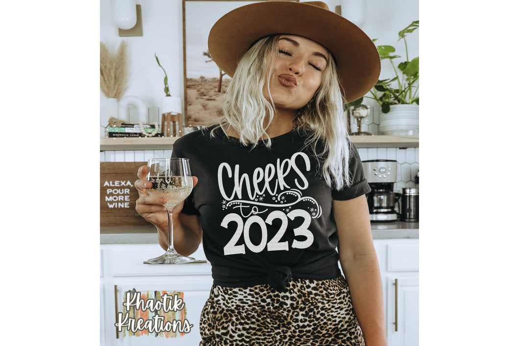 Cheers to 2023 Svg Design