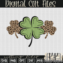 Load image into Gallery viewer, Leopard Clover Svg Design
