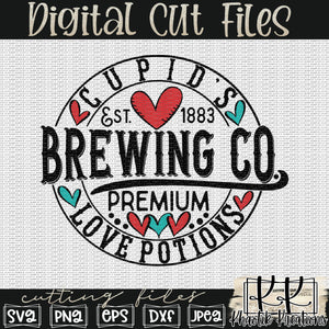 Cupid's Brewing Co Svg Design