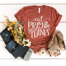 Load image into Gallery viewer, Eat Pray &amp; Give Thanks Svg Design
