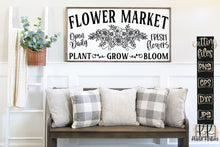 Load image into Gallery viewer, Flower Market Svg Design
