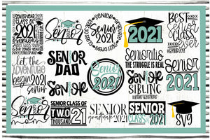 Senior 2021 Svg Bundle
