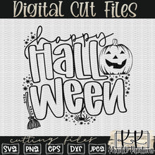 Load image into Gallery viewer, Happy Halloween Svg Design
