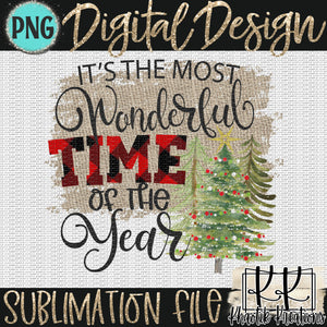 It's the Most Wonderful Time of the Year Png Design