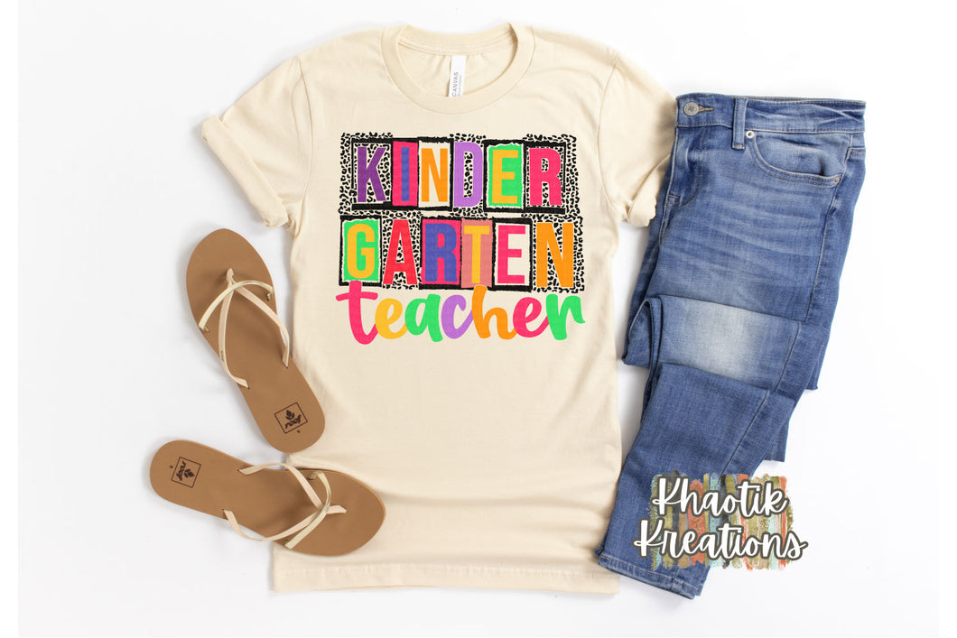 Kindergarten Teacher Svg Design