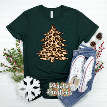 Load image into Gallery viewer, Leopard Christmas Tree Svg Design
