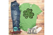Load image into Gallery viewer, Leopard Clover Png Design
