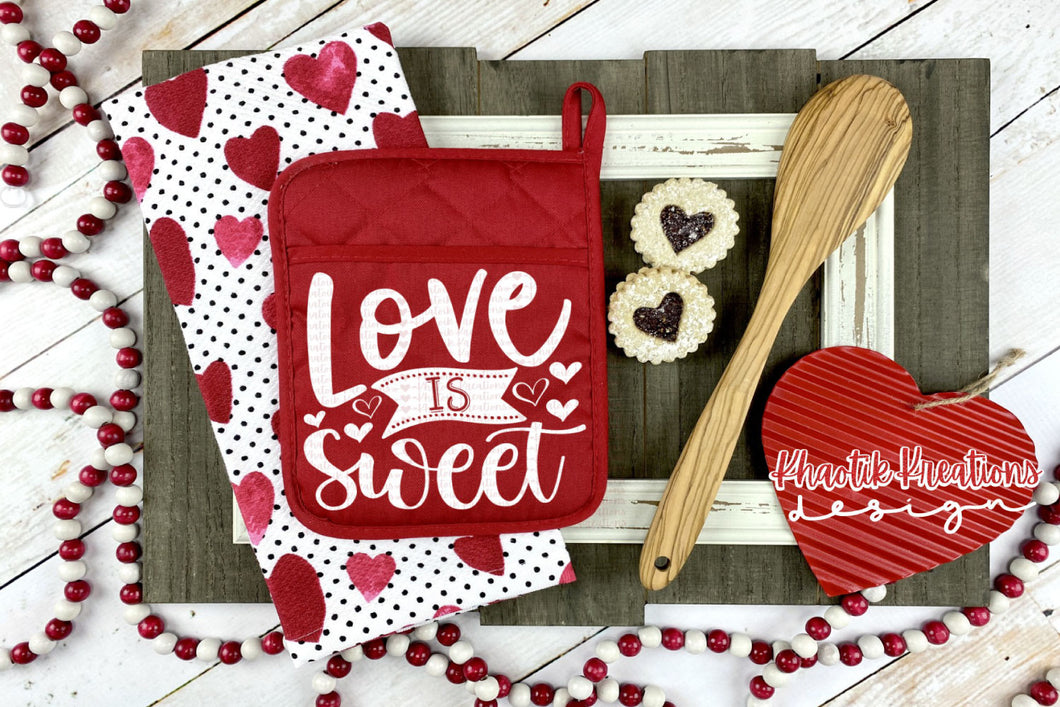 Love Is Sweet Svg Design