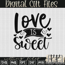 Load image into Gallery viewer, Love Is Sweet Svg Design

