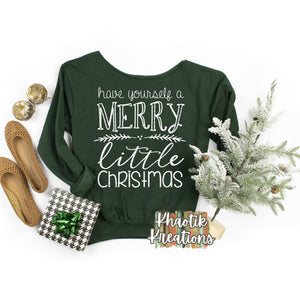 Have Yourself a Merry Little Christmas Svg Design