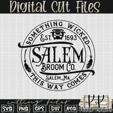 Load image into Gallery viewer, Salem Broom Company Svg Design
