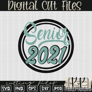 Senior 2021 Svg Design