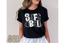 Load image into Gallery viewer, Softball Svg Design
