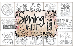 Spring Bundle Svg Designs