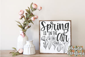 Spring is in the Air Svg Design