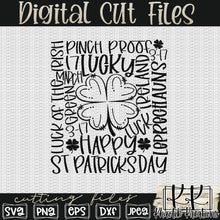 Load image into Gallery viewer, St Patrick&#39;s Day Subway Art Svg Design

