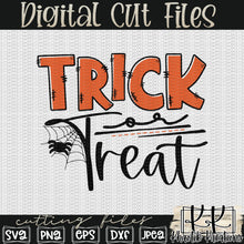 Load image into Gallery viewer, Trick or Treat Svg Design
