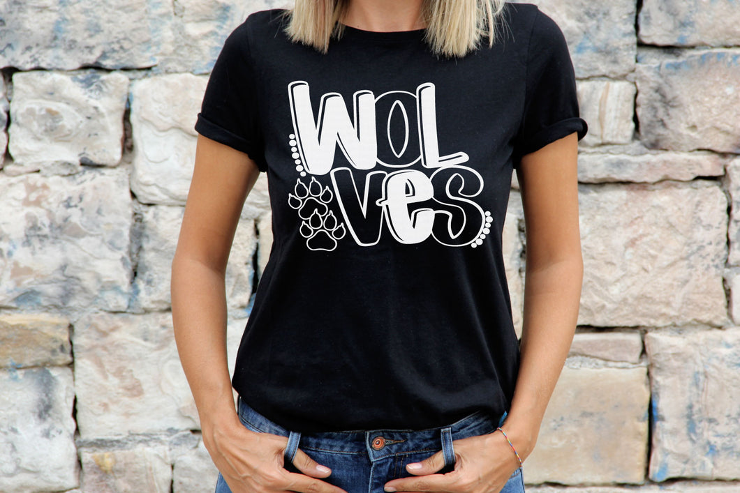 Wolves Svg Design