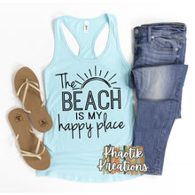 Load image into Gallery viewer, The Beach is my Happy Place Svg Design
